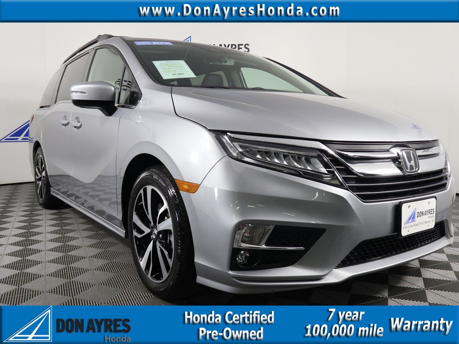 2018 honda odyssey touring