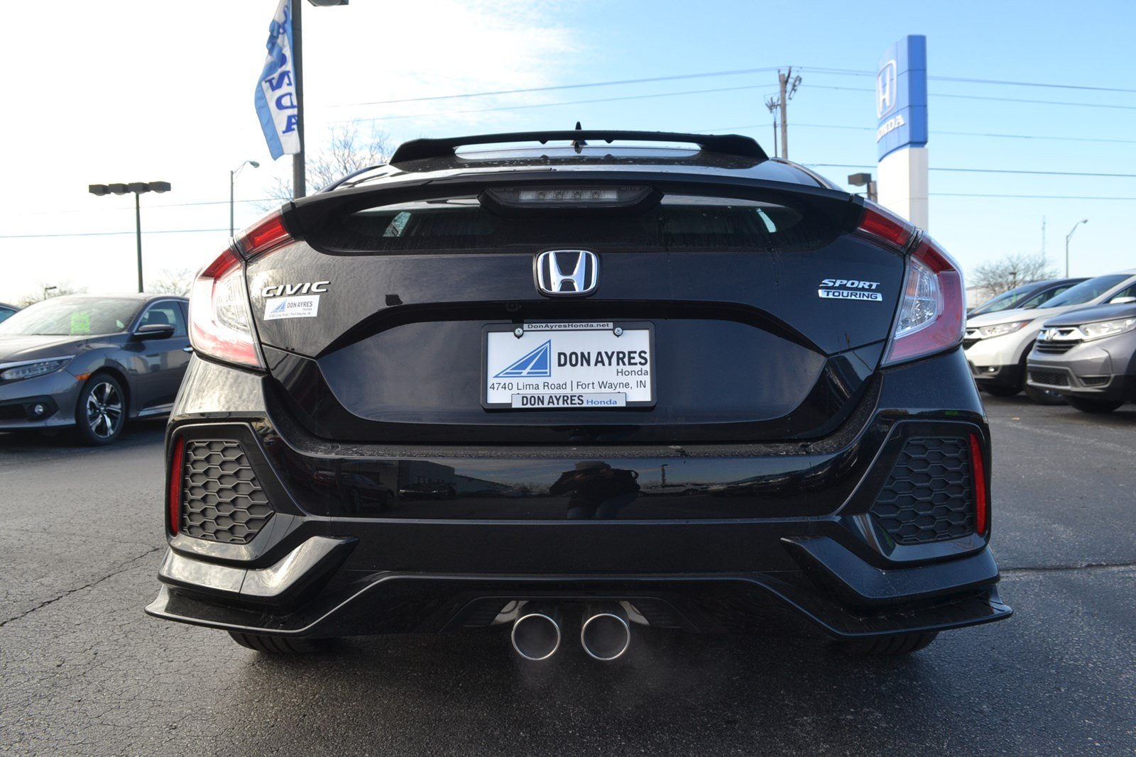 New 2018 Honda Civic Hatchback Sport Touring Hatchback ...